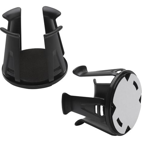 Portavasos universales para coche (2 unidades) - Apto para bebidas enlatadas, vasos térmicos, agua mineral y aromaterapia para coche (1/5)