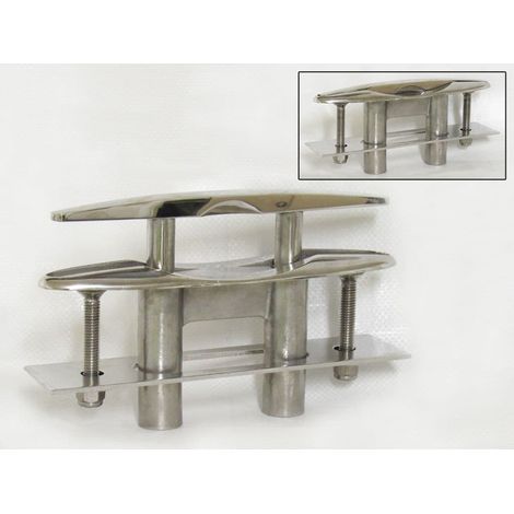 Pop Up Boat Cleats Stainless Steel Flush Mounted 6" (Pull Dock Lift Marine)
