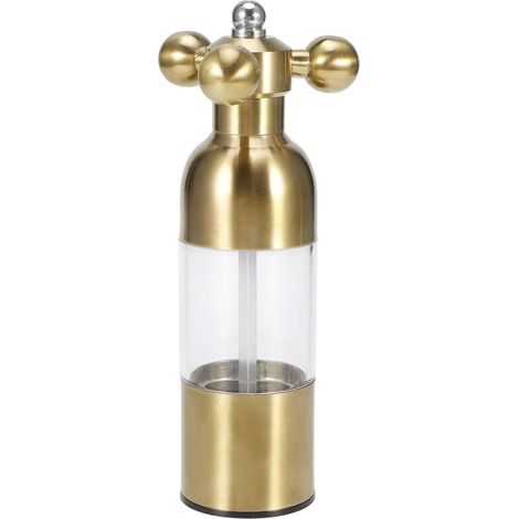 Moulins à sel et poivre, inox, dorés (1/5)