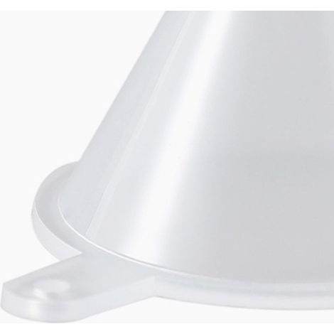 Petit entonnoir en plastique pour usage domestique, mini distributeur de liquide de grand diamètre, grand distributeur de poudre, accessoires de cuisine, entonnoir à huile (1/5)
