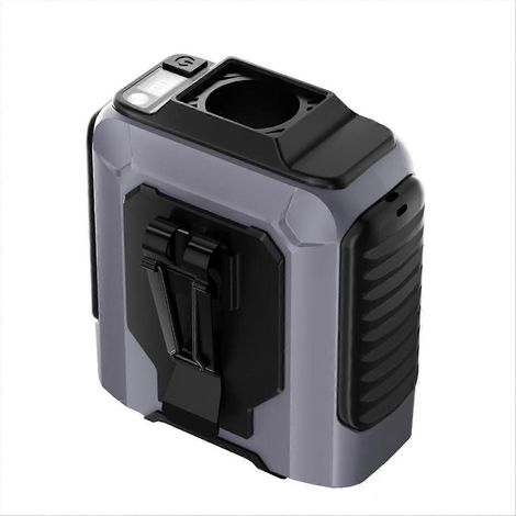 Mini-Nackenventilator, tragbar, 4000 mAh, USB-aufladbar, mit LED-Licht, kleine Größe für Camping. (1/5)