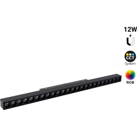 RGB CCT Leuchte Schienensystem, magnetisch 12W UGR18 MiLight