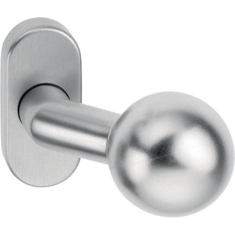 edi  bola  ignífuga  2133/4020  Aluminio.F1  Roseta  Ovalada  Puerta  Perfilada  -  2133/4020/01 (1/4)