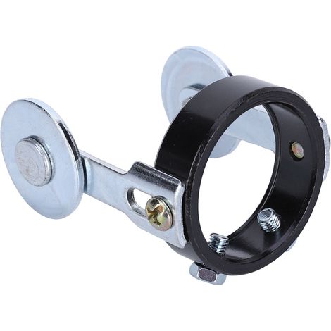Guide de roue métallique à galets pour torche de découpe air P80 avec fixation par deux vis (1/5)