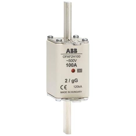 Fusible Couteau 500A GG Taille 2 500V 1SCA022701R4610 ABB 922429