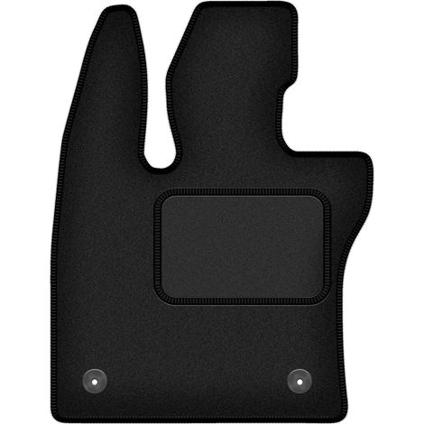 Tappetino in velluto lato guidatore per: Toyota Prius V liftback (2023-) nero