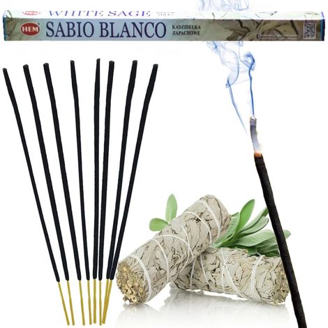 HEM  Varitas de incienso perfumadas  Salvia blanca (1/3)