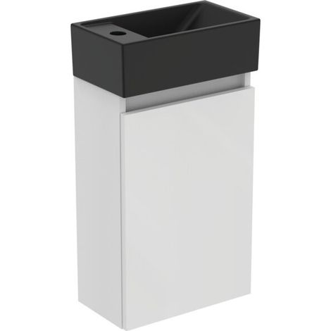 IDEAL STANDARD R0579WG Ensemble mobilier Eurovit+ HWB gauche 37 cm blanc satiné (1/5)