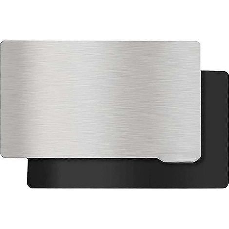 Plaque de construction flexible pour imprimante 3D résine, plaque flexible en acier à ressort et plateforme de base magnétique pour 225 x 128 mm (1/4)