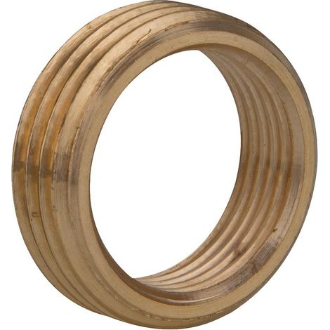 Effebi Reduzierring gerade, 1/4"IG x 3/8"AG, Messing