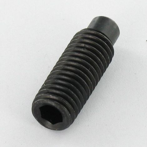 Vis métaux Sans tête six pans creux (sthc) M10X30 Clé de 5 HC5 Bout téton Acier brut-1 pièce (1/2)