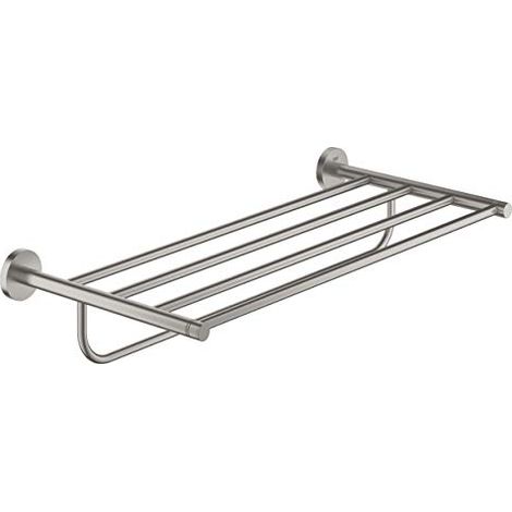 Grohe Essentials Portasalviette multiplo Cromo spazzolato, 40800DC1 (1/3)