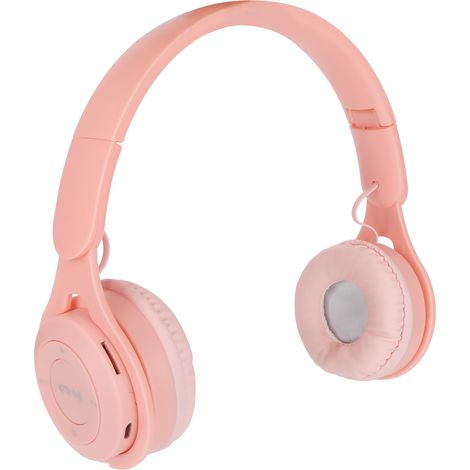 Y08 Macaron Elegante Kinderkopfhörer, Stereoklang, faltbar, Bluetooth, Rosa, mit Klinkenstecker (1/5)
