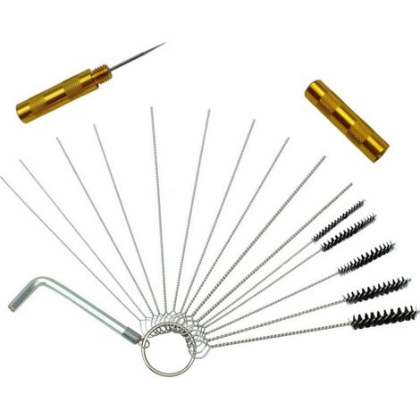 Set de Nettoyage pour Pulvérisateur Brosses en Nylon et Acier Inoxydable 304, Kit Léger Facile à Utiliser pour Prolonger la Durée de Vie et Nettoyer les Tubes Efficacement (1/5)