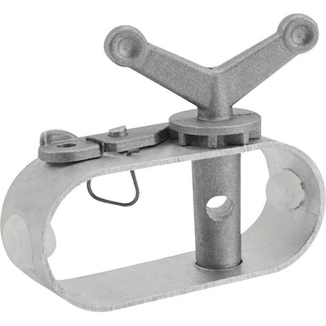1 pince de tension pour câble métallique de couverture de piscine - Treuil de piscine en aluminium - 8 x 2 x 6,4 cm (1/5)