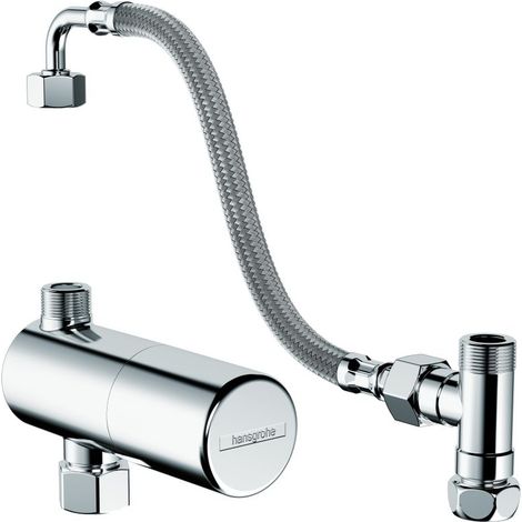 hansgrohe Ecostat Untertischthermostat, Aufputz, chrom, 15346000 (1/3)