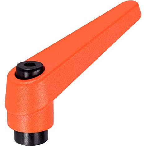 HALDER 24400.0421 Levier de serrage reglable Orange d1 = 22 mm / d2=M10 (1/3)