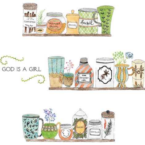 Stickers muraux en forme de bouteille de dessin animé (Dimensions : 105 cm x 83 cm) (1/5)