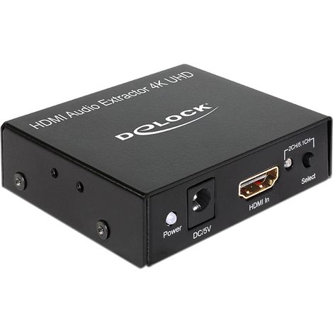 Delock Extractor de audio HDMI 4K 30 Hz