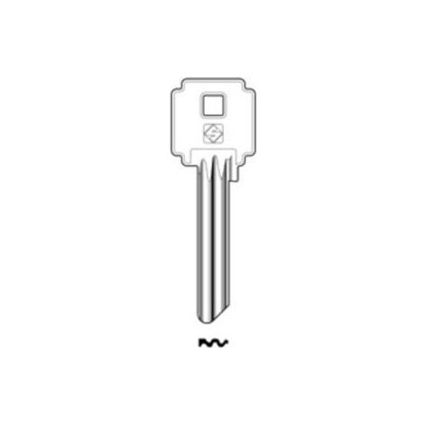 5 x SILCA CIL7 CHIAVE PROFILO OTTONE