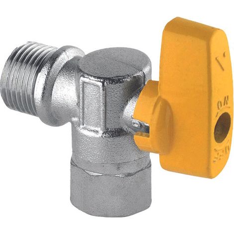 Robinet à boisseau sphérique pour gaz 1/2 "mf d15