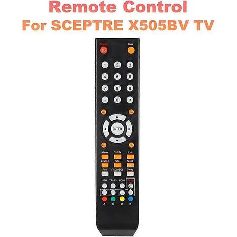 Telecomando per TV X505BV, nero (1/4)