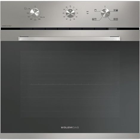 Glem Gas GFXV21IX-S2. Dimensione del forno: Media, Tipo di forno: Forno elettrico, Forno a gas naturale, Capacità interna forno totale: 63 L. Posizionamento dell'apparecchio: Da incass... - GFXV21IXS2 (1/5)