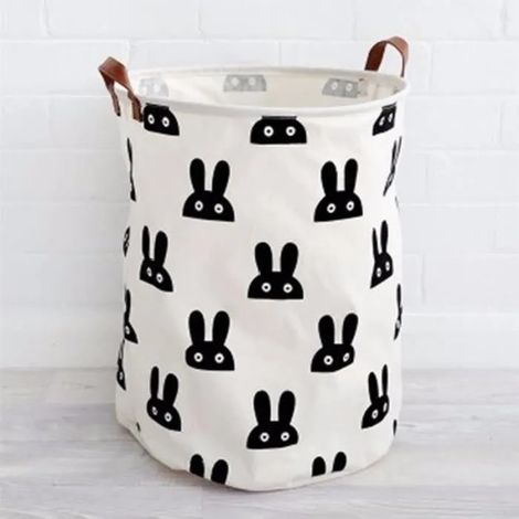 Bébé Enfants Jouet Vêtements Toile Panier à Linge Panier de Rangement Pliant
