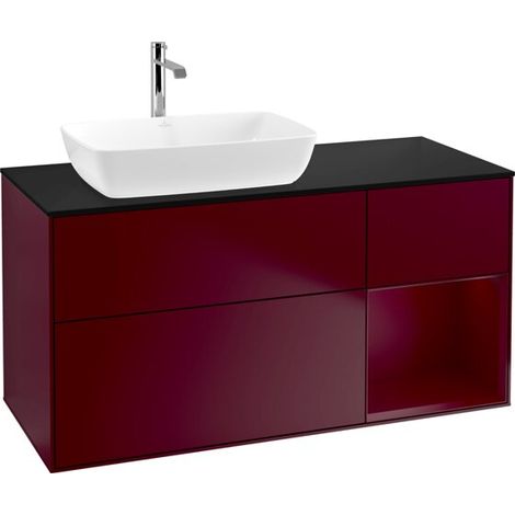 Villeroy & Boch F812HBHB Armoire sous lavabo Finion F81 (1/2)