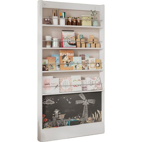 Étagère, Étagère d'exposition, Rangement adapté aux enfants, Étagère + 1 PCS (1/2)