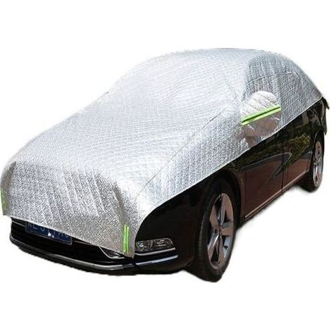 Housse de Voiture Anti-UV, imperméable et Anti-grêle, Coupe-Vent et Anti-grêle avec Bandes réfléchissantes, Universelle (1/5)