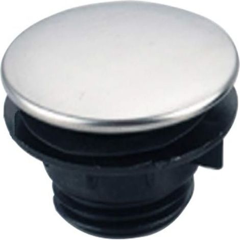 1 Cache-trou de robinet,Acier inoxydable,Surface brossée étanche,Couvercle décoratif évier, Cuisine 28-40mm (1/5)