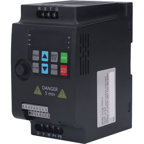 Régulateur de moteur de sortie AC0-380V d'entrée AC380V d'entraînement à fréquence variable triphasé de 1.5KW (1/5)