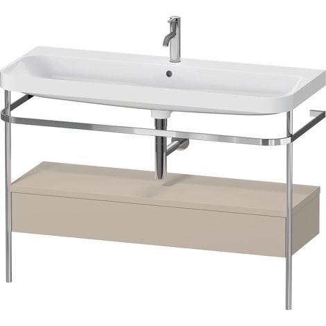 Duravit Happy D.2 Plus c-shaped Set avec console métallique et