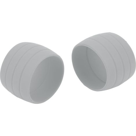Anneaux de fixation élastiques en silicone pour sangle de guidon de vélo, bouchons antidérapants, boucles de sangle pour ruban de guidon de vélo de route (gris) (1/5)