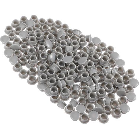 Mikinona Lot de 300 bouchons ronds en plastique pour étagères et (1/5)
