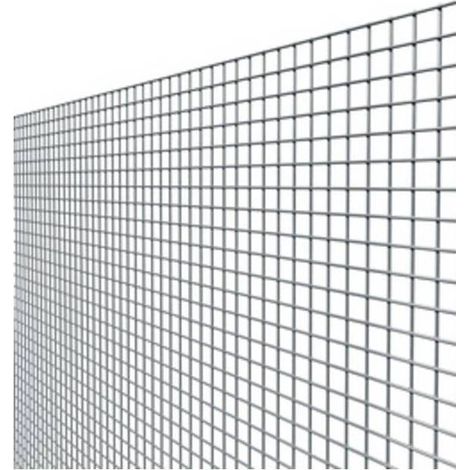 RETE QUADRAZINC 76,2X12,7 F 2,05 H 61 CM DA 25 M