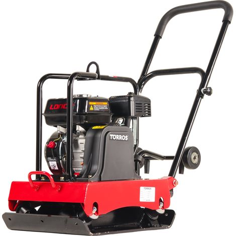Compacteur à plaque vibrante 15,5 kN - Moteur essence 6,5ch - Plaque 55 x 42 cm Torros TPT1502 (1/5)