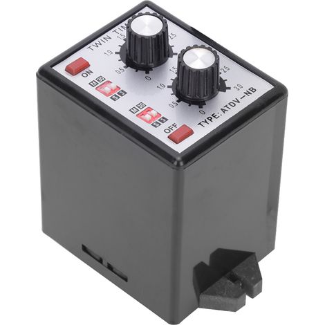 Relais de minuterie à bouton marche/arrêt, multisection ATDVNB AC110V 220V (1/5)