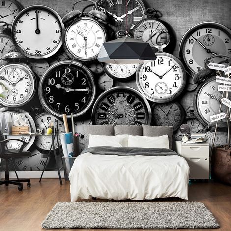 Fotomurale - Retro Clocks - 250x175 (1/4)