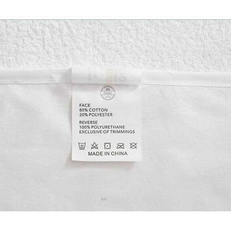 Protège Matelas 180x200cm, Hautement Imperméable,Hypoallergénique Respirant Ultra Doux Silencieux, pour Lit Adulte Incontinence et Enfant,Housse de Matelas en Coton éponge-Fei Yu (1/5)