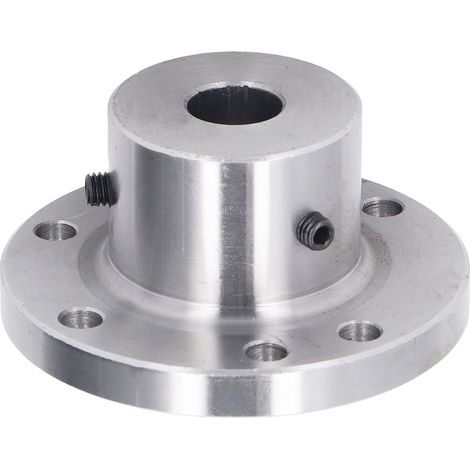 Mandrin à faceplate en acier haute teneur en manganèse, résistant à l'usure, 6 trous de fixation, pour K11 80, 16mm / 0,63in (1/5)