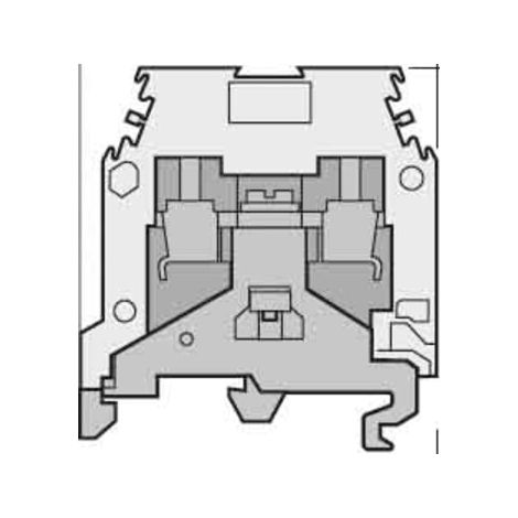 Krüger-Werke GmbH Klemme M 4/6.P gn-ge 50 Stk