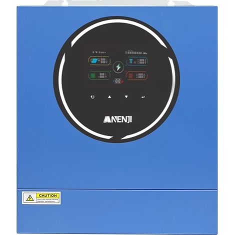 Onduleur Solaire Hybride, Technologie MPPT, Surveillance WiFi, ANI-5KW-48V-WIFI (1/2)
