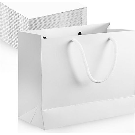 Dailygoods Wiederverwendbare Geschenktüte Geschenktüte mit Henkeln Papiergeschenktüten Umweltfreundlich 27 x 8 x 21 cm Nachhaltig und zuverlässig (1/5)