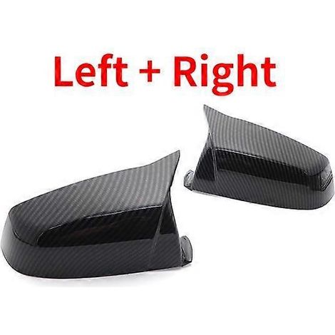 Coque de rétroviseur de remplacement style M aspect fibre de carbone pour BMW séries 5, 6 et 7 (F01, F02, F03, F04, F06, F07, F10, F11, F12, F13) (1/5)