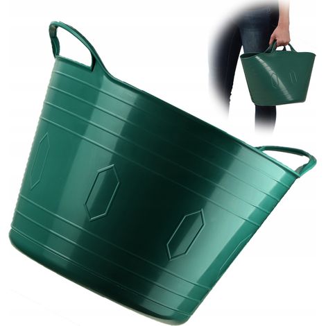 KADAX Flexible Basket Universal-Wäschekorb, 15 l, grün