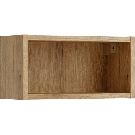 Mobile da bagno VANO 40 cm in rovere sospeso con nicchia