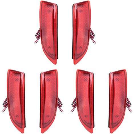 feux arrière à LED pour voiture, feu de freinage, feu de stationnement, réflecteur pour pare-chocs arrière, compatible Toyota Corolla et Lexus 2011-2012 (1/5)