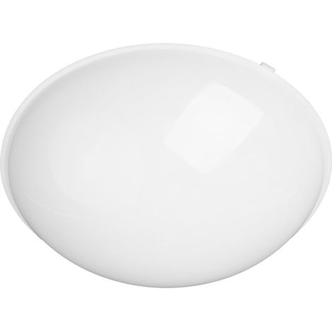 Abat-jour Facile à Installer en Plastique Rond Blanc pour Plafonnier Design Simple et Élégant, Maison Bureau (1/5)